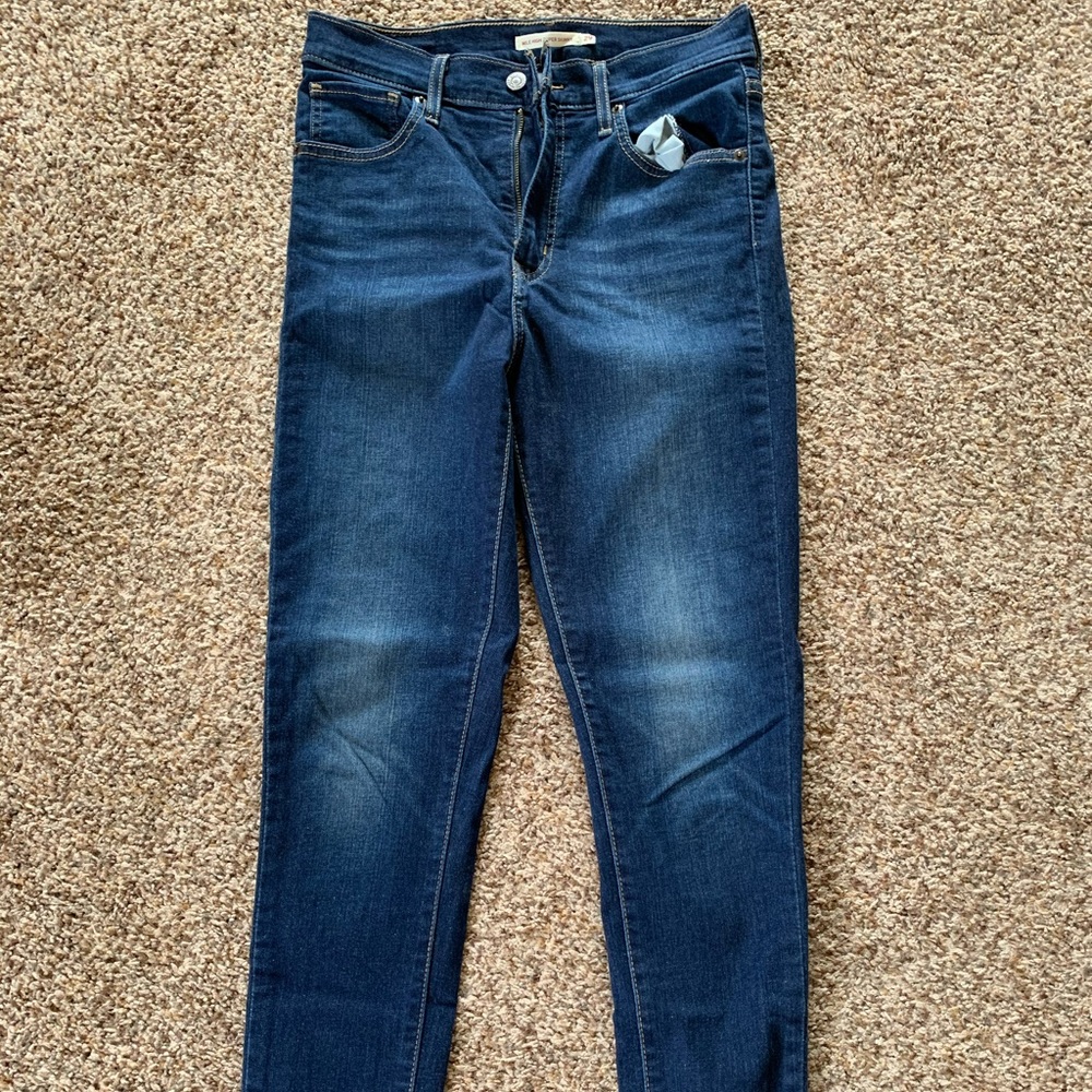 Levis mile high super skinny Jeans sz 29